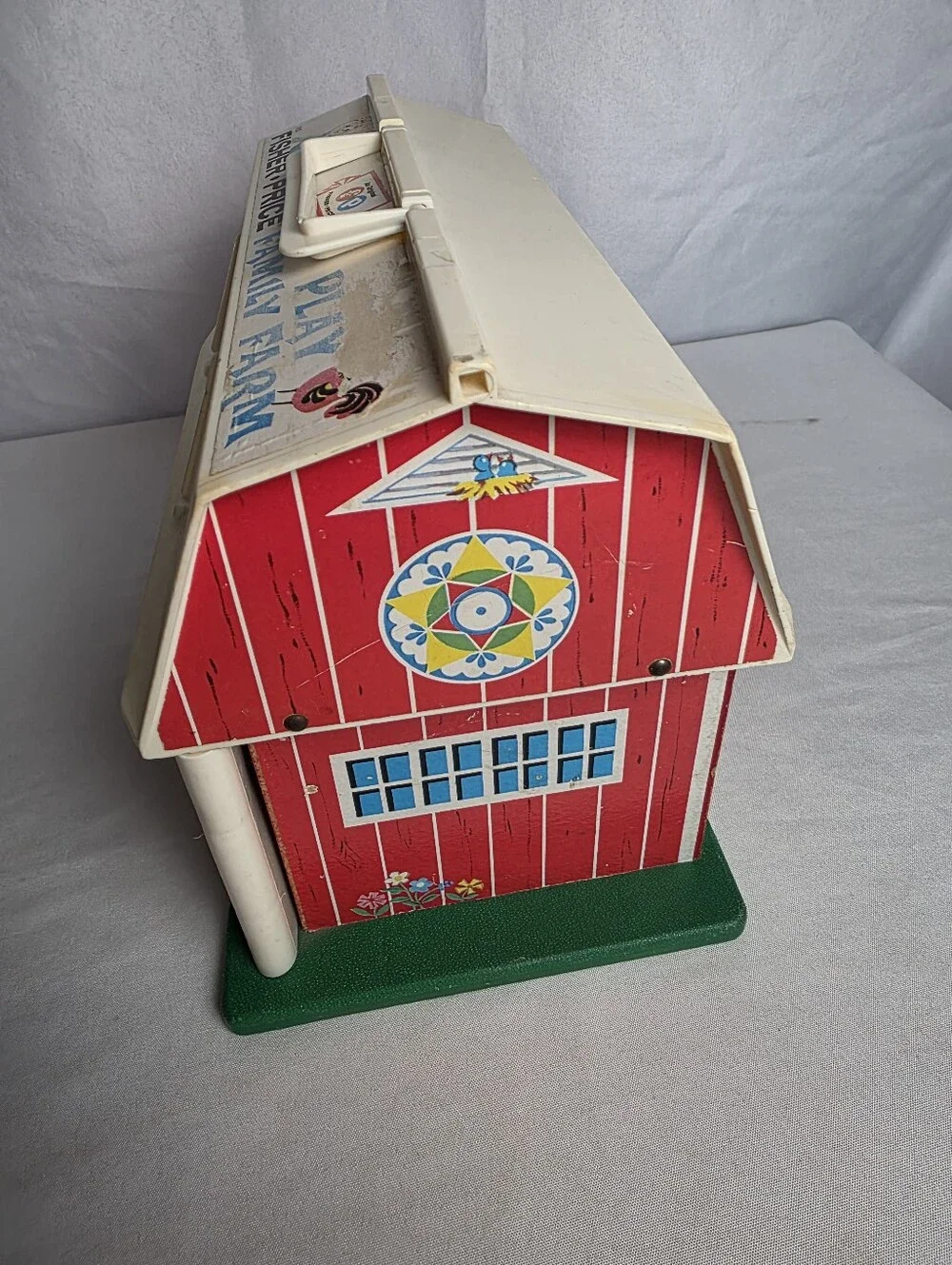 VTG 1967 Fisher Price Play Farm Barn Only Sound Works